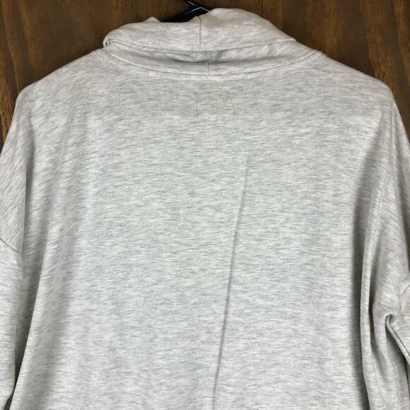 Thread & Supply Womens Sweatshirt Gray Cozy Life High Neck Stretch XS - Picture 11 of 12